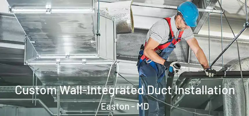  Custom Wall-Integrated Duct Installation Easton - MD